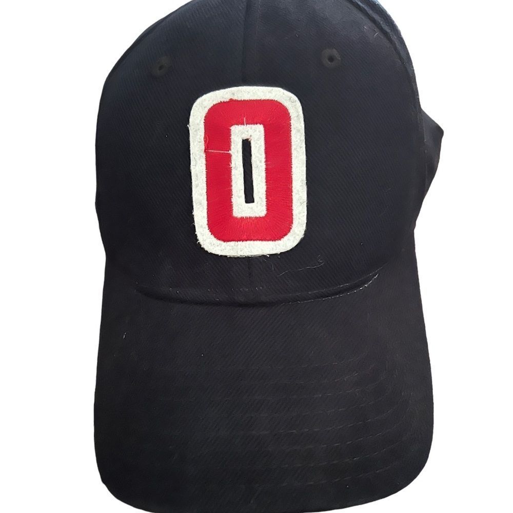 American‎ Needle 1918 Navy Blue Fitted Hat 7 1/8 Vintage O Cap